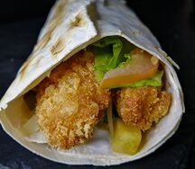 Твист-ролл с курицей