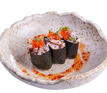 Гункан с креветкой