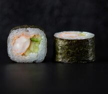 Маки острая креветка