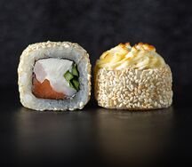 Big roll запечённый сливочный