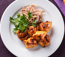 Шашлык из куриного филе