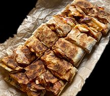 Гёзлеме с сыром и курицей