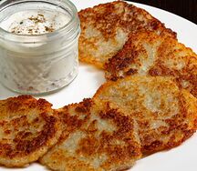 Драники с мачанкой