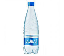 Вода среднегазированная Aura