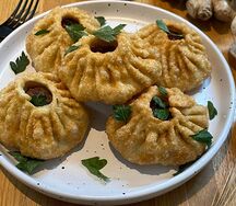 Буузы во фритюре куриные