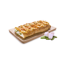 Хлебец со шпинатом и фетой