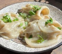 Манты с говядиной