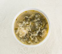 Щавелевый с яйцом