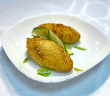 Зразы картофельные с грибами