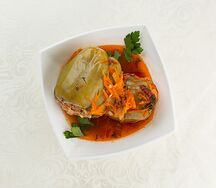 Перец фаршированный постный