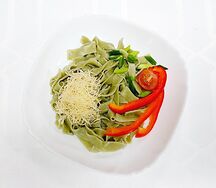 Феттуччине с укропом и сыром