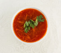 Борщ постный