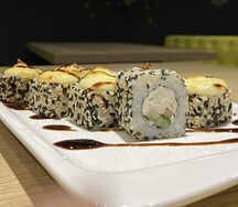 Запеченный со снежным крабом