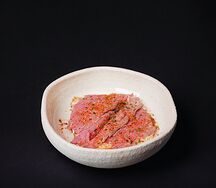 Брускетта с ростбифом