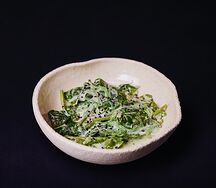 Салат шпинат с чукой