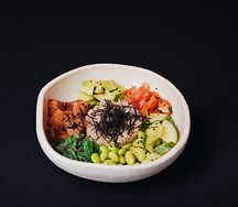 Поке с лососем