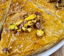 Пахлава микс ореховая с фисташками