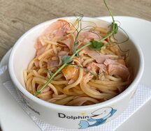 Макарошки с ветчиной 