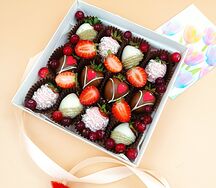 Клубника в шоколаде Callebaut №174