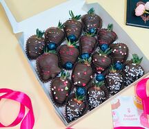 Клубника в шоколаде Callebaut №120б