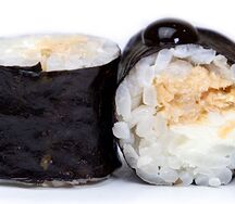 Классика с лососем терияки и сыром