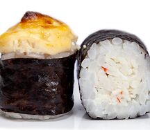 Классика с крабом запеченная