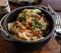 Вареники с картофелем