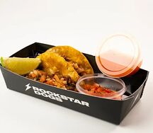 Тако с говядиной и соусом Луизиана