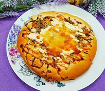 Смаженка с грибами
