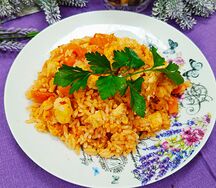 Плов из курицы