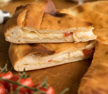 Сыр с помидором