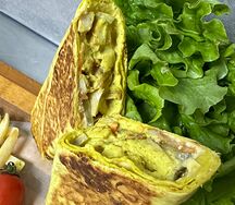 Шаурма Сырная М с курицей
