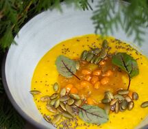 Пшенная каша с тыквой и облепихой