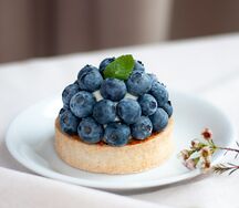 Тарталетка с голубикой