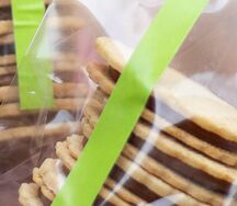 Печенье с карамелью