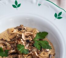 Ньокки с грибами