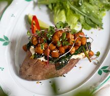 Батат с нутом