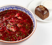 Борщ с уткой