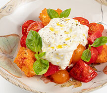 Томаты со страчателлой