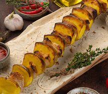 Картофель с салом