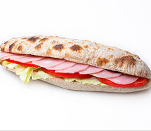 Чиабатта с ветчиной