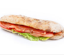 Чиабатта с семгой