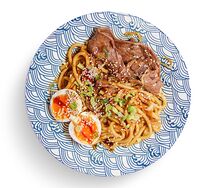 Пад тай с мраморной говядиной