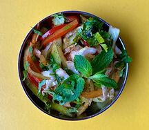 Южноиндийский капустный салат Сухой чатни