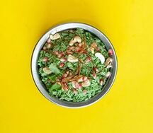 Плов со шпинатом