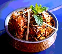 Чикен тикка бирьяни