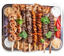 Ассорти из шашлычков на компанию