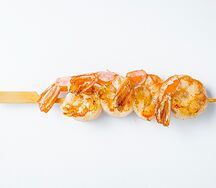 Сувлаки из креветок