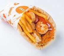 Гирос с креветкой 