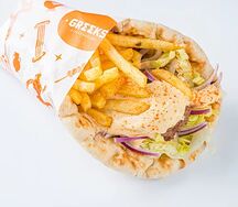 Гирос с бифтеки